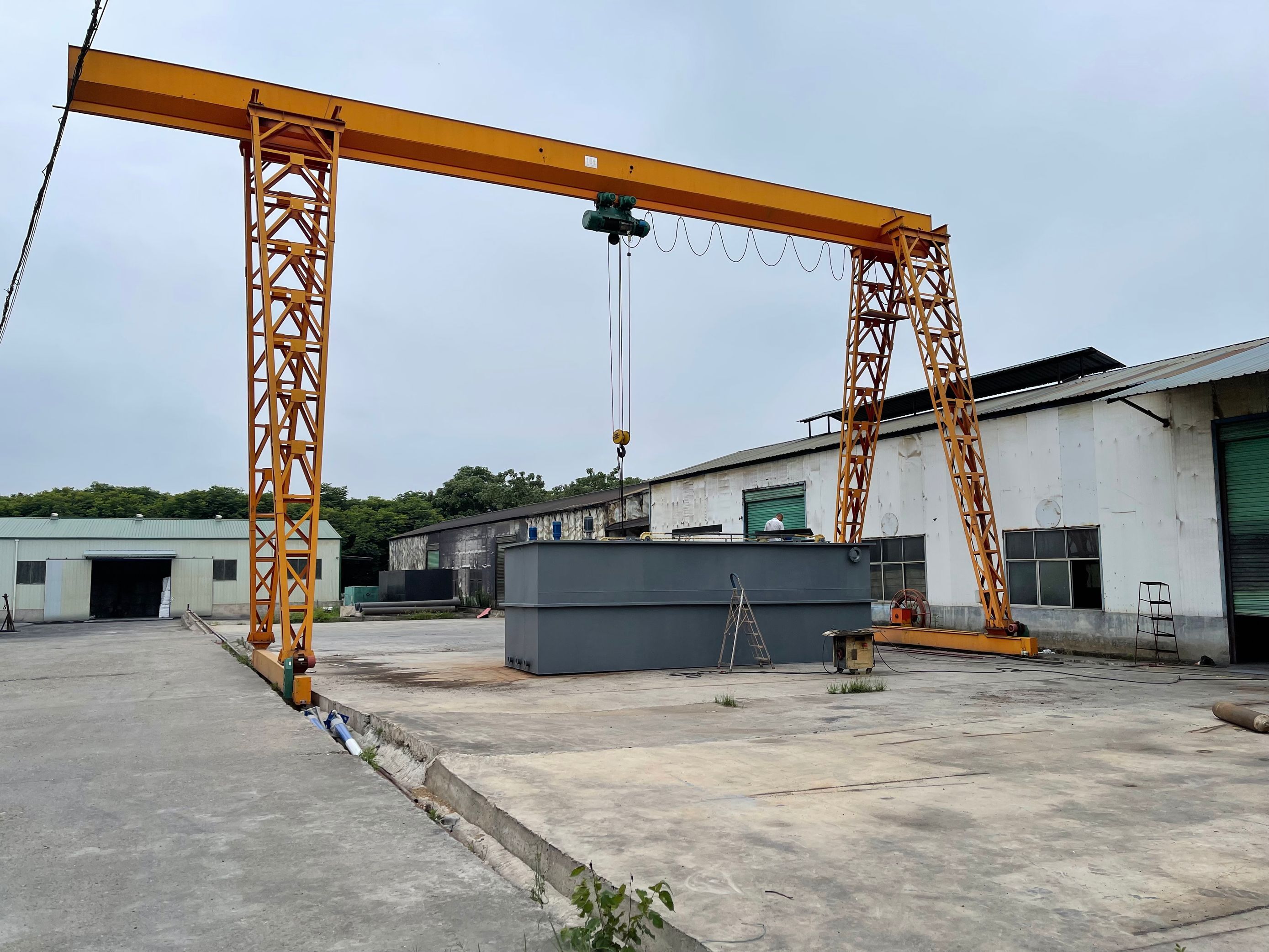 南召南阳恒坤环保设备有限公司设备制作与施工动态